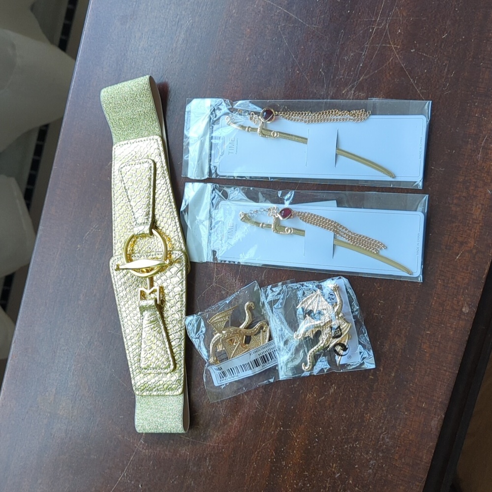Gold Cosplay Accessories